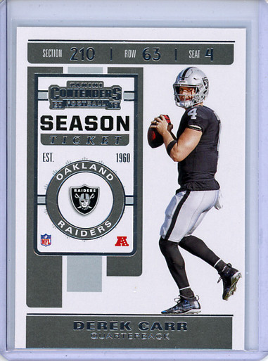 2022 Panini Contenders Football Base Season Ticket AJ Dillon #42