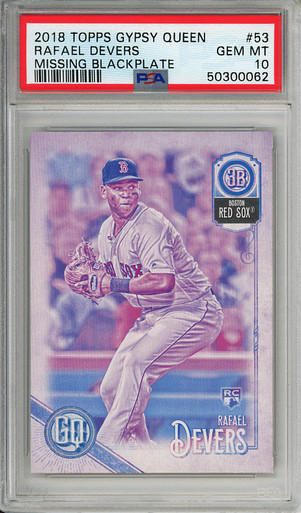 Rafael Devers Boston Red Sox 2019 Topps Rookie Card PSA 10 Mint h