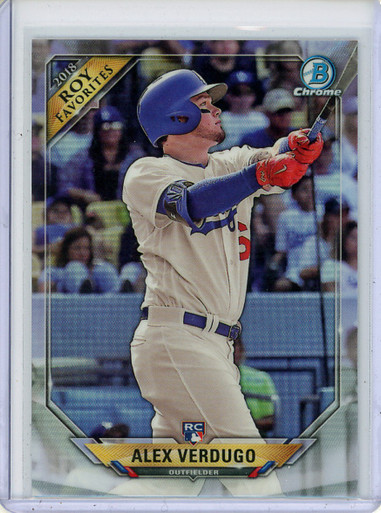 Alex Verdugo 2018 Topps Chrome Rookie Card