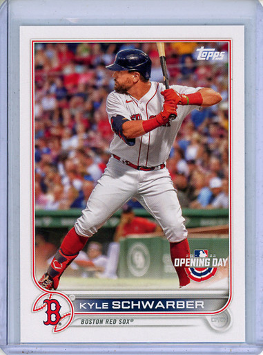 2022 Topps Opening Day Kyle Schwarber Boston Red Sox #207