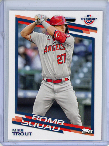 Matt Olson 2022 Topps Opening Day Bomb Squad