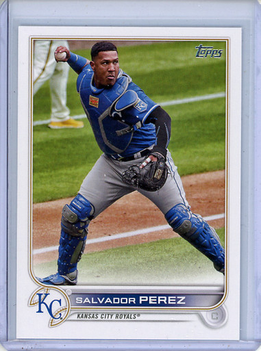  2021 Topps # 513 Carlos Santana Kansas City Royals