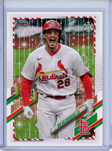 NICK SENZEL 2020 TOPPS Holday Metallic Card 