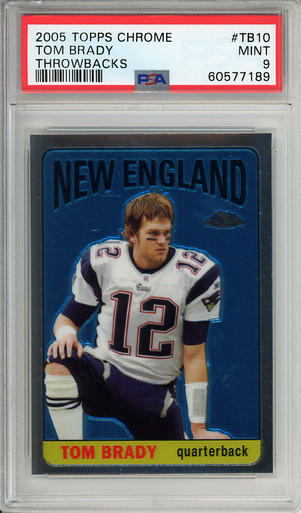 2005 Topps - Throwbacks #TB10 Tom Brady