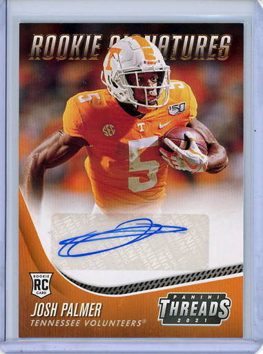 Velus Jones 2022 Chronicles Threads Draft Picks Rookie Signatures