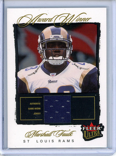 2002 Topps Marshall Faulk Rams Pro Bowl Jersey