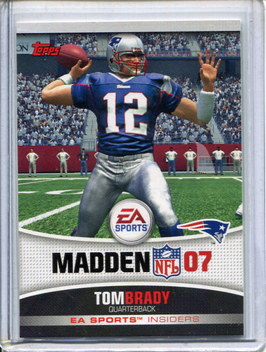  2006 Topps EA Sports Madden #13 Tom Brady