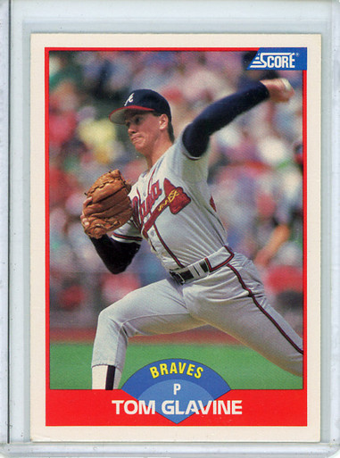 Mavin  tom glavine rookie card score