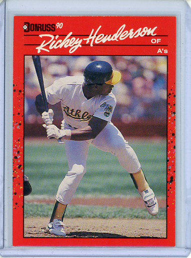 Rickey Henderson and Darryl Hamilton Signed 1995 Donruss Card