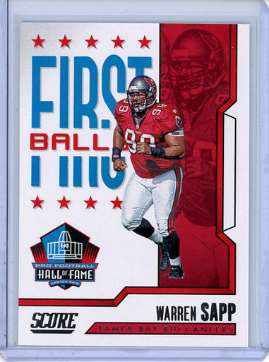 : 1999 Topps # 93 Warren Sapp Tampa Bay Buccaneers