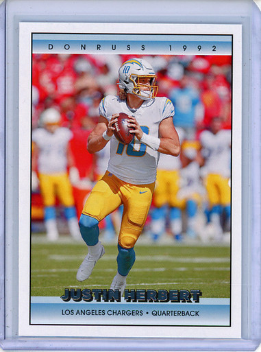 Dan Fouts Signed Chargers 2002 Fleer Throwback Football Card