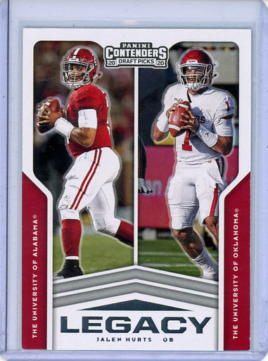 Drew Lock & Emanuel Hall 2019 Contenders Draft Picks Rookie Card