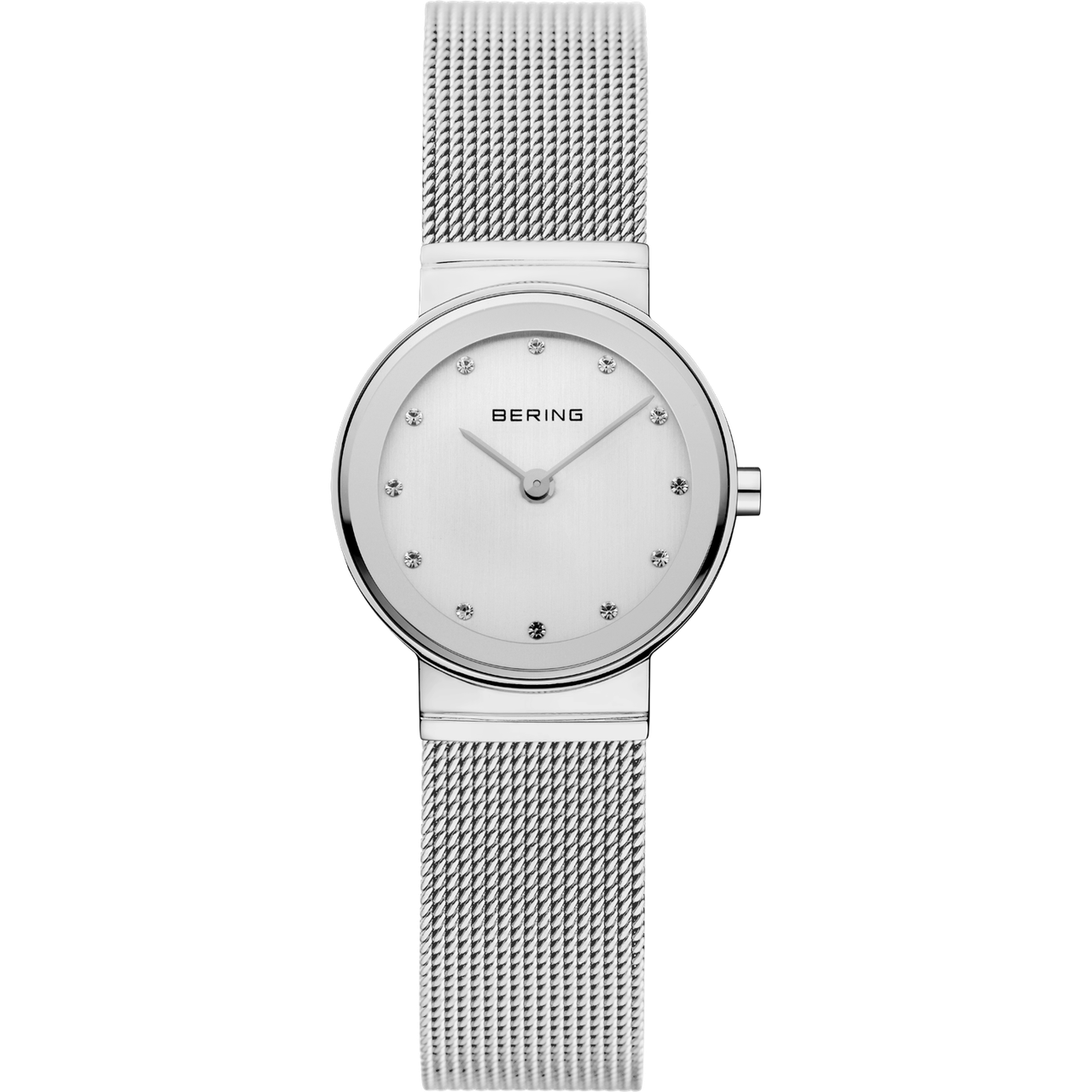 Bering Time - Classic - Ladies Silver-Tone Mesh Watch 10126 