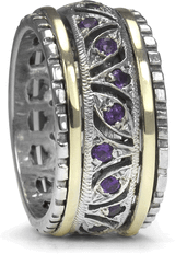 ALWAYS - Eternal Jewel Collection - MeditationRing (Spinner Ring)