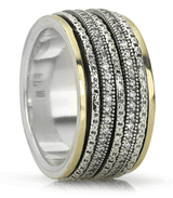 CHERISH (MR-3949) - Eternal Jewel Collection - Meditation Rings (Spinner Ring)