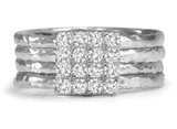LIGHT - Free Floating Collection - MeditationRing (Spinner Ring)