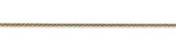 Image of 10" 14K Yellow Gold 1.5mm Cable Chain Anklet