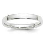 Image of 10K White Gold 3mm Lightweight Comfort Fit Band Ring