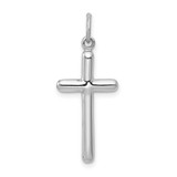 Image of 10K White Gold Cross Pendant 10K361