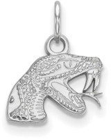 Image of 10K White Gold Florida A&M University X-Small Pendant by LogoArt