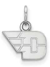 Image of 10K White Gold University of Dayton X-Small Pendant by LogoArt