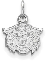 Image of 10K White Gold Villanova University X-Small Pendant by LogoArt