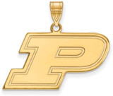 Image of 10K Yellow Gold Purdue Medium Pendant by LogoArt (1Y003PU)