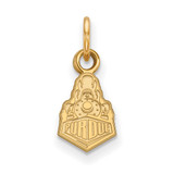 10K Yellow Gold Purdue X-Small Pendant by LogoArt (1Y036PU)