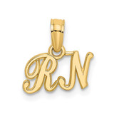 Image of 10k Yellow Gold RN Pendant