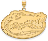 Image of 10K Yellow Gold University of Florida XL Pendant by LogoArt