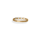 Image of 14/20 Gold-filled CZ Double Wire Ring