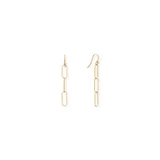 Image of 14/20 Gold-filled Paperclip French Wire Earrings