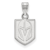 14k White Gold LogoArt Vegas Golden Knights Small Pendant