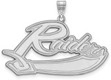 Image of 14K White Gold Mt Union College XL Pendant by LogoArt