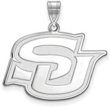 Image of 14K White Gold Southern University Large Pendant by LogoArt