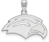 Image of 14K White Gold University of Southern Miss Small Pendant by LogoArt