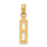 Image of 14K Yellow Gold 8 Block Style Pendant