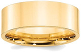 Image of 14K Yellow Gold 8mm Standard Flat Comfort Fit Band Ring