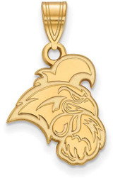 Image of 14K Yellow Gold Coastal Carolina University Medium Pendant by LogoArt
