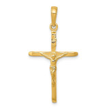 Image of 14K Yellow Gold Crucifix Pendant C3900