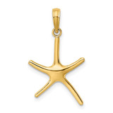 Image of 14K Yellow Gold Dancing Starfish w/ Bail Pendant