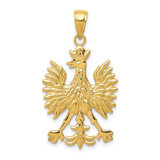 Image of 14K Yellow Gold Eagle Pendant K4925