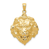 Image of 14K Yellow Gold Lion Pendant K4868