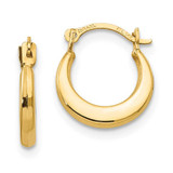 Image of 10mm 14K Yellow Gold Madi K Small Hoop Earrings