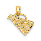 Image of 14K Yellow Gold Megaphone with Handle Pendant