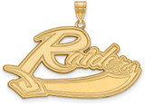 Image of 14K Yellow Gold Mt Union College XL Pendant by LogoArt