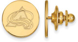 Image of 14K Yellow Gold NHL Colorado Avalanche Lapel Pin by LogoArt