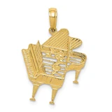 Image of 14K Yellow Gold Piano Pendant