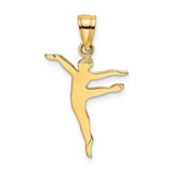 Image of 14K Yellow Gold Polished Dancer Pendant