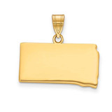 Image of 14K Yellow Gold SD State Pendant